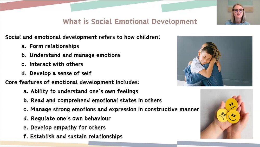 Social-emotional development as a basis for learning for Educators and Therapists